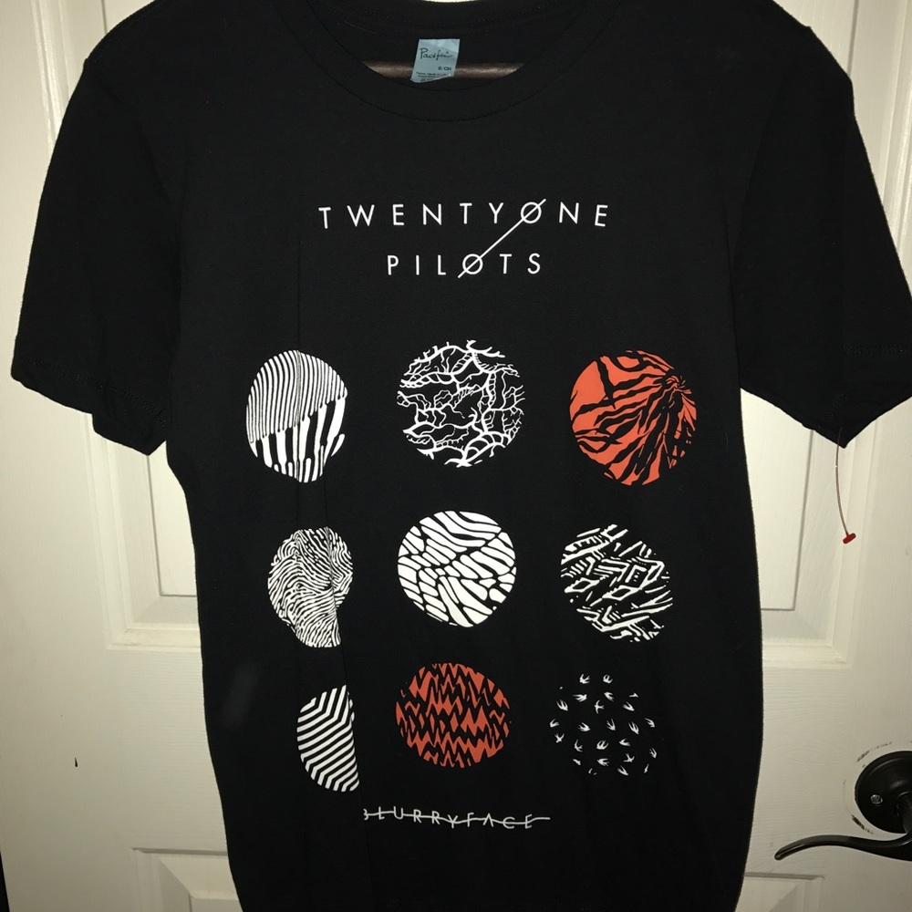 Twenty One Pilots Blurryface tour tee